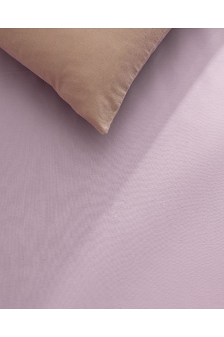 Madame Coco Manon King Size %100 Pamuk Ranforce Lastiksiz Çarşaf - Açık Mürdüm 8684427061336 Çok Renkli