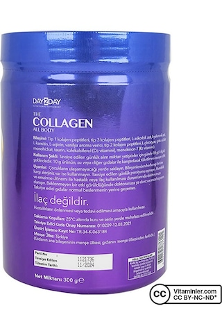 Day2day The Collagen All Body Toz 3 x 300 G
