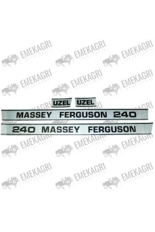 Massey Ferguson 240s Yan Yazı Takımı Rl