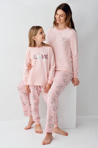 Rolypoly Kız Çocuk Pembe Pijama Takımı Rp3703-c-v2 Pembe