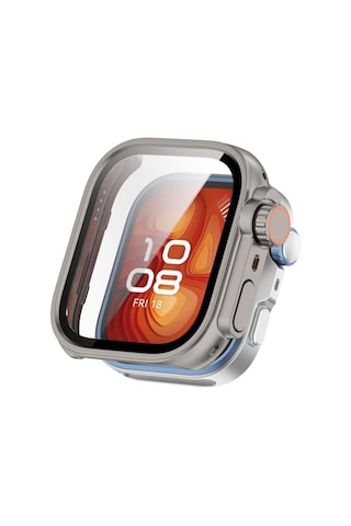 Change-case Huawei Watch Fit 4 Pro İçin 2 Si 1 Arada Sert Polikarbonat Kasa Koruyucu Dokunma Ve Netliği Etkilemeyen Darbelere Ve Çizilmeye Karşı Fit 4 Pro Ekran Koruyucu Kılıfı Titanium