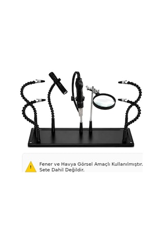 Zd-11p Çok Amaçlı Lehimleme Ve Pcb Tutucu Aparat Seti