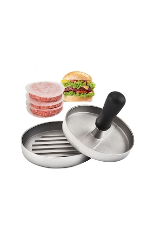 Nurgaz Campout Hamburger Press Alüminyum