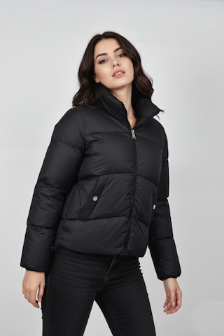 Baglan Kadın Oversize Şişmet Spor Mont M5006 Bgl-st04909 Siyah