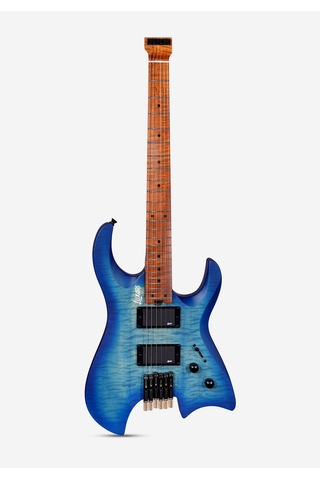 Luxars S-g63-6 Sbl Headless Elektro Gitar Satın Blue + Gıgbag
