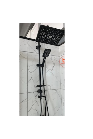 Faumix Modsin01 Banyo Robot Duş Seti Yağmurlama Siyah