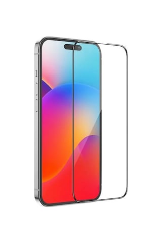 Hoco iPhone Uyumlu 15 Pro Full Hd Tempered Kırılmaz Cam Ekran Koruyucu 10 Adet Set-1852