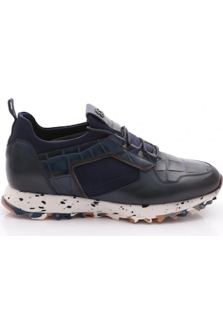 Dgn 5105 Erkek Bağcikli Sneakers Ayakkabi Lacivert