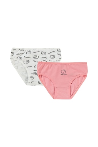 Hello Kitty 2-10 Yaş 2'li Külot Set - Standart