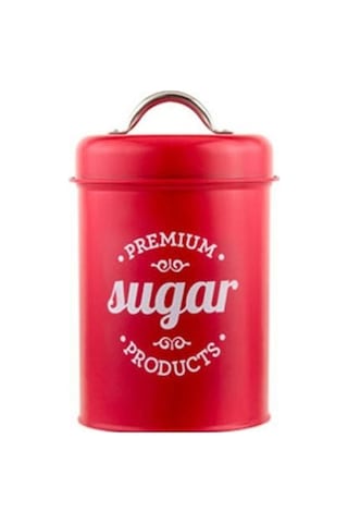 Pazly Çok Fonksiyonlu Demir Kahve Kabı, 3 Renk, 18x10.5cm, Büyük Kapasiteli Kırmızı