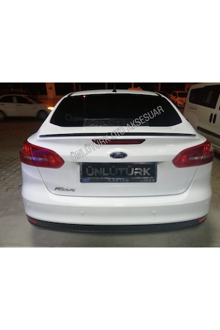 OtoÇizgi Ford Focus 3 - 3.5 - 4 Bagaj Üstü Spoiler Spoyler Piano Black OtoÇizgi
