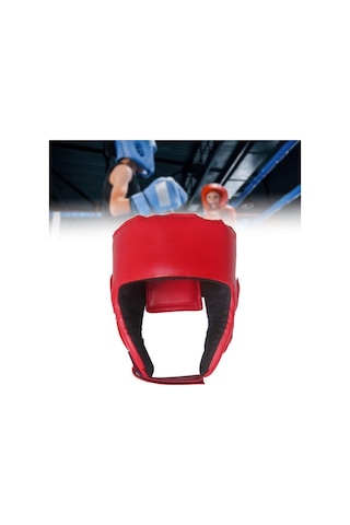 Mufunye Kırmızı Çocuklar İçin Spor Muhafaza Başlığı - Dövüş Antremanı Ve Yarışma Koruması Kırmızı