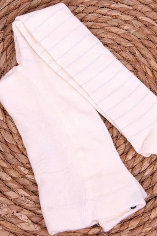 Breeze Kız Çocuk Külotlu Çorap Krem (6 Ay-2 Yaş)