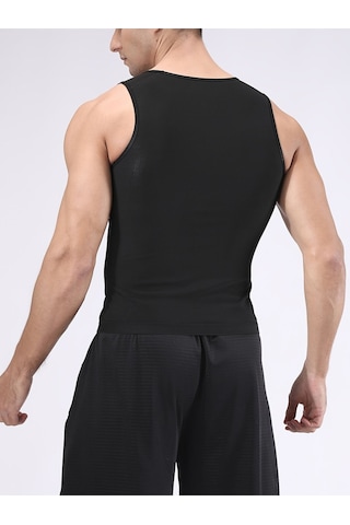 Mistirik Nodiko Model Erkek Termal Sauna Atlet Yağ Yakımınıza nıza Yardımcı Siyah Renk Siyah Renk