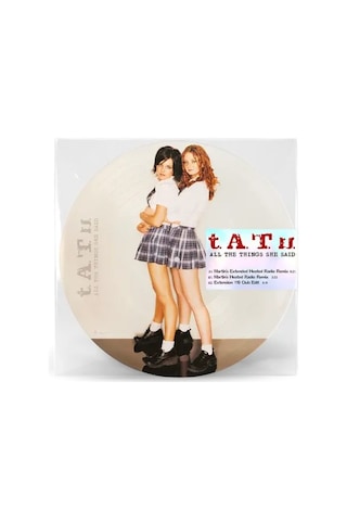 T.a.t.u. All The Things She Said Limited 45 Rpm Picture Disc Edi T.a.t.u. All The Things She Said Limited 45 Rpm Picture Disc Edi
