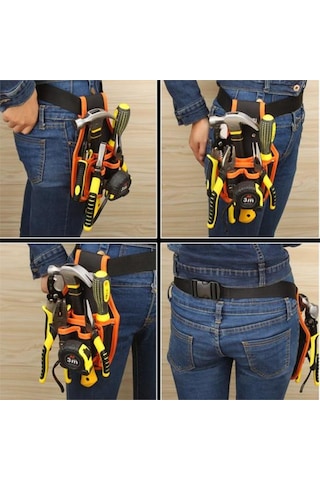 Alet Edevat Atölye Tipi Organizer Bel Kemeri Çantası