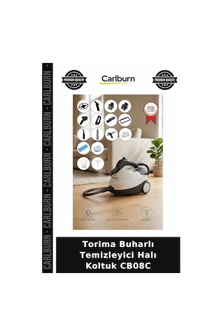 Premium Torima Buharlı Temizleyici Halı Koltuk Cb08c Yardımcı Ev Tipi