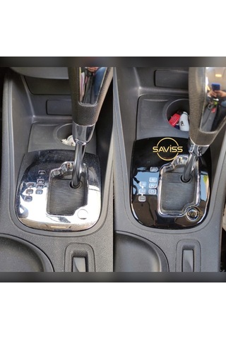 Renault Fluence OTOMATİK vites uyumlu Parlak Siyah Full Set,Torpido Konsol Maun Kaplama (Pianoblack)