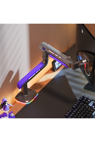 Deskmate X07 Rgb Tekli Monitör Kolu