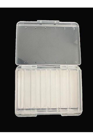 Albastar Elite Clear Mini Hard 8.2mm Çift Taraflı Jig Balıkçı Kutu