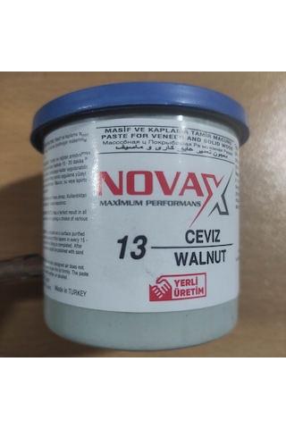 Novax Ahşap Tamir Macunu Ceviz 200 Gram 1 Adet Türk Malı