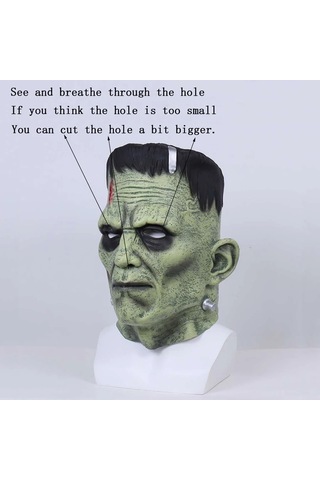 Jl Frankenstein Maske  Canavarları Cosplay Maskeleri Zombi