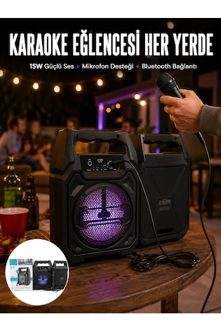 Kablosuz 6.5 İnç Tws Bluetooth Hoparlör Yeni Nesil