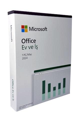 Microsoft Office EP2-06692 2024 Ev Ve İş Türkçe Kutu Ömür Boyu Lisans