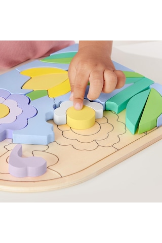 Fisher-price Ahşap Çiçek Yapboz Blokları Hxt97