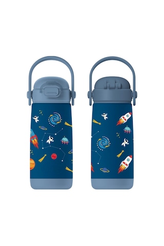 Sipnjoy - Sipsquad Plus Çocuk Su Termosu 480 Ml - Star Explorer