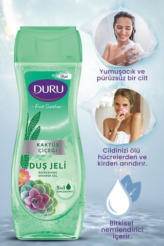 Duş Jeli Kaktüs Çiçeği 450ml X 3 Adet Diğer