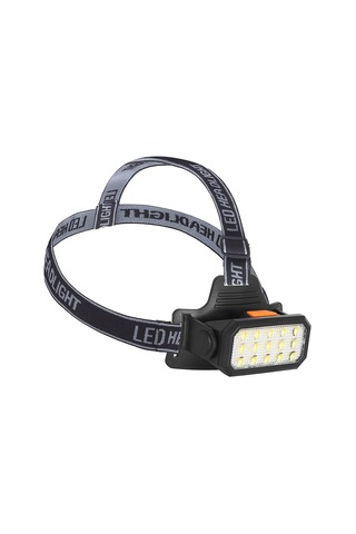Şarjlı 15 Led Kafa Lambası Sarı Ve Beyaz Işık Çok Modlu Güçlü Aydınlatma Wt-652 Evimdeyokyok