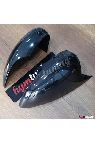 Ford Fiesta Mk7 Yarasa Ayna Kapağı - Parlak Siyah Abs Plastik
