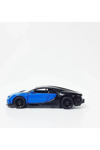 Lisanslı Bugatti Chiron 1:38 Ölçek Diecast Model Araba Çekbırak Oyuncak