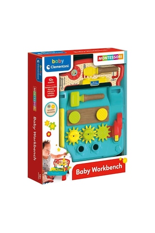 Clementoni Baby Montessori Çalışam Tezgahı-79136