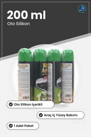 Torpido Parlatıcı Pasta Cila 200 Ml 1 Adet Oto Silikon İçerikli A