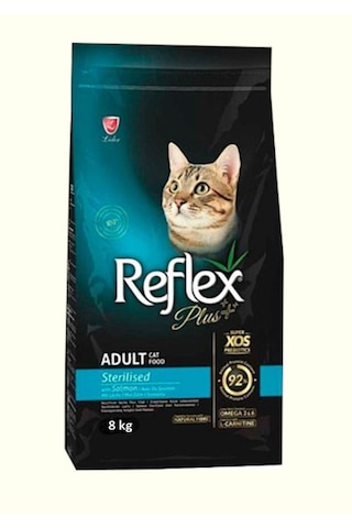 Reflex Plus Somonlu Kısırlaştırılmış Yetişkin Kedi Maması 8 KG Reflex Plus Somonlu Kısırlaştırılmış Yetişkin Kedi Maması 8 KG