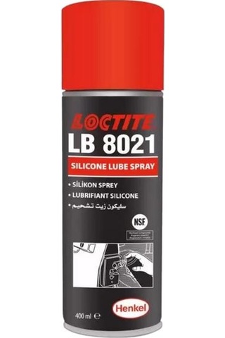 LOCTITE LB 8021 Genel Yağlayıcı Silikon Sprey - 400 ml