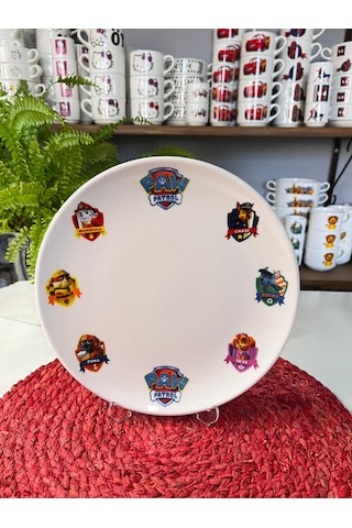 5 Parça Paw Patrol Model Çocuk Bebek Yemek Takımı Beslenme Seti Çok Renkli