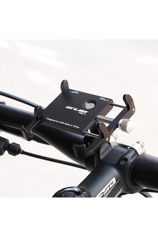 Ebitda Alüminyum Bisiklet Telefon Tutucu Kırmızı Gub Pro2, Dayanıklı, 6 Noktalı Sabitleme, Uzattır, 3.5-6.2 Inç, Standart Kırmızı