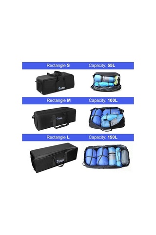 Novahub Seyahatlerinizde Yardımcı Olacak Dayanıklı Ve Büyük Boyutlu Oxford Kumaş Çanta Siyah, Pratik Tasarım Siyah