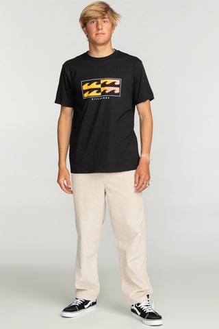 Billabong Inversed Tees Siyah Erkek Kısa Kol T-shirt 000000000101933096 Siyah