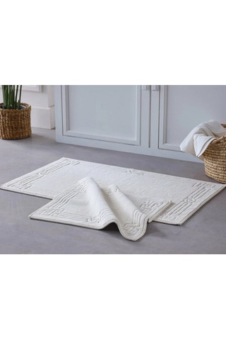 Doqu Banyo Paspası Harmo Krem 60x100 Diğer
