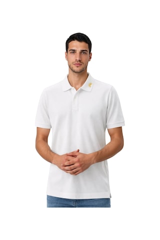Arma Ar-ma Erkek Polo Yaka Tişört Baskisiz Basic Örme Kumaş Regular Fit %100 Pamuk 30/1 Çift Toplama Penye Pike Y31374358302 Beyaz-b1