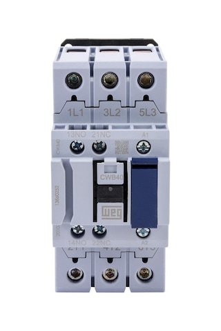 Weg Cwb32-11-30d24 15 Kw, 32 A, 1na+1n Yardımcı Kontaklı, 230 V Ac Bobin, 3 Kutup Kontaktör