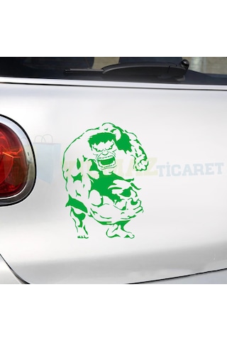 Hulk Dev Adam Oto Sticker Yapıştırma Etiket Çıkartma Kaliteli
