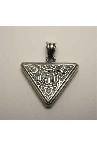 Vog Allah Yazılı Içerisinde Cevşen Bulunan Gümüş Muska Sevgiliye,babaya,eşe Hediye Kolye Zincir