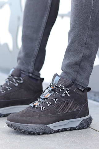 M.p. Alaska Suya Dayanıklı Hakiki Deri Erkek Bot 667800001252 01 Siyah Siyah