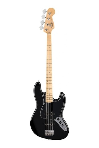 Fender Standard Jazz Bass Akçağaç Klavye Black Bas Gitar