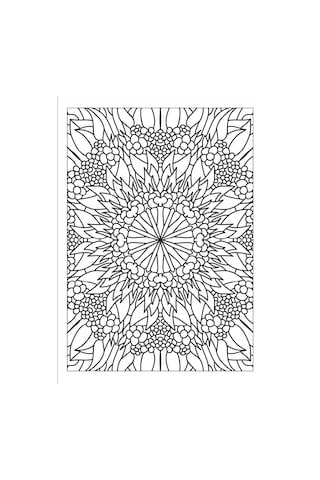 Çocuklar İçin Süper Mandala Boyama Kitabı